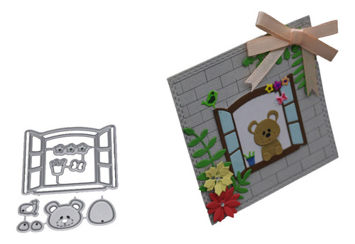 Plantilla Para Cortar Osos, Bricolaje, Álbum De Recortes, Ál