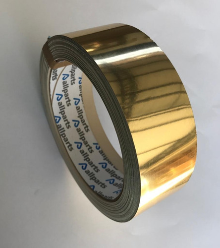 Fita De Borda Pvc Dourado Lis 64mm 40m