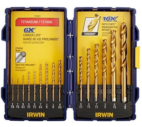 Irwin Industrial Tool 3018009 Juego De Brocas Irwin Industri