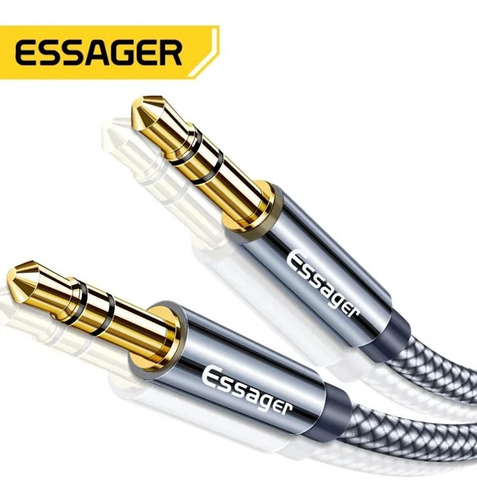 Cable Auxiliar Audio Jack 3,5mm De 1,2 Metros