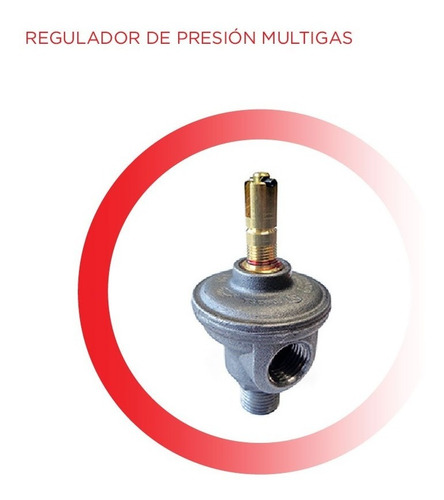 Imagen 4 de 8 de Calefactor Convector Longvie Eca5s 5200kcal Multigas 6cts