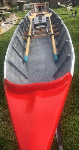 Bote De Remo Par Con Timonel