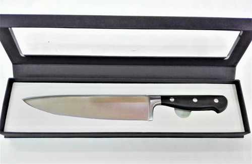 Cuchillo Venado Forjado Chef 20cm Acero Inox Hoja Enteriza!!