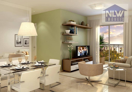 Imagem 2 de 6 de Apartamento Com 2 Dormitórios À Venda, 56 M² Por R$ 368.339,40 - Nova Aliança - Ribeirão Preto/sp - Ap3238