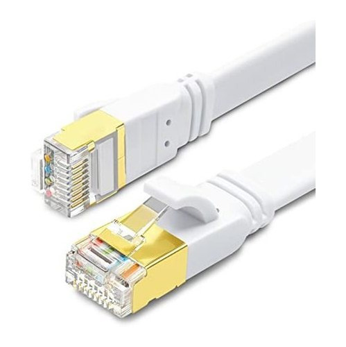 Cable Ethernet Cat8 De 25 Pies, Alta Velocidad, 40 Gbps, 200