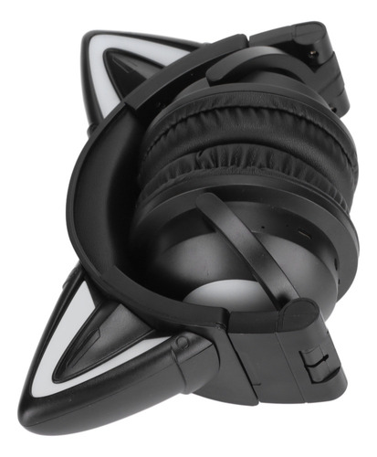 Auriculares Estéreo Bluetooth Con Oreja De Gato Con Micrófon