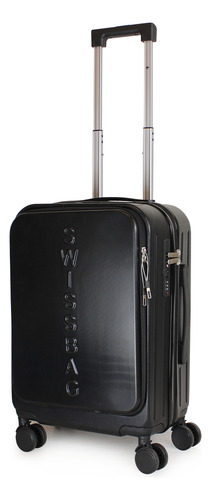 Maleta Cabina Tokio Negra Especial Porta Notebook Swiss Bag