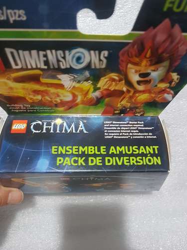 Lego Dimensiones Chima Laval Fun Pack 71222 (Usado)