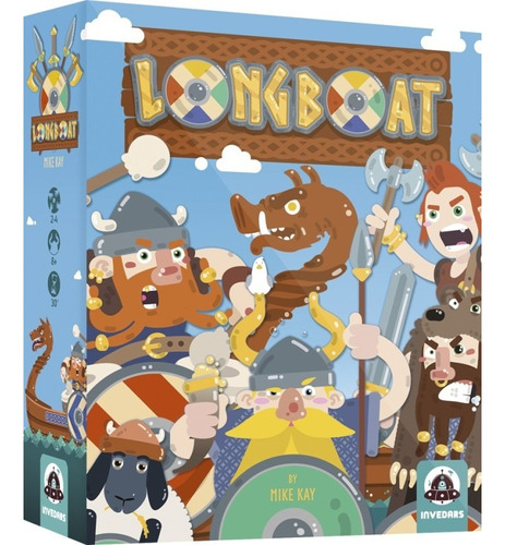 Longboat - Juego De Mesa Español Cartas Jugadores - Invedars