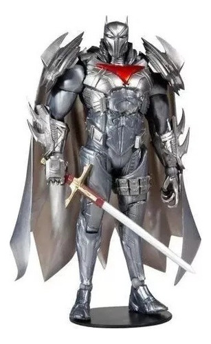 Muñeco Articulado Dc Azrael Batman Armor 17cm Mcfarlane