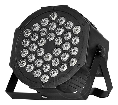 Kit 2 Refletor Led Par64 36 Led Cree 3w Branco Frio/ Quente