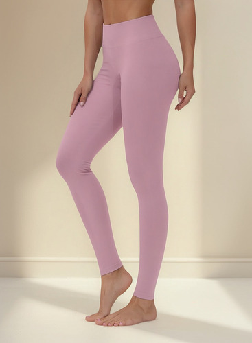 Leggins De Ejercicio De Yoga De Color Liso C For Mujer Yoga