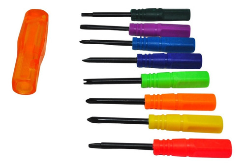 Kit De 8 Desarmadores Para Reparación Electronicos, Celular