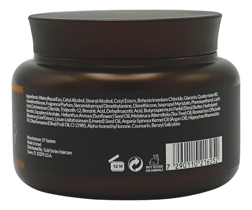 Mascarilla Tratamiento Capilar Con Aceite De Argán