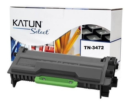 Cartucho Toner Para Uso Brother Tn3472 Dcp-l5652dn Katun 12k Tinta Preto