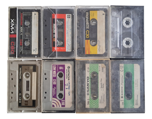 Permuto Antiguo Lote De 44 Cassette Raros Decada 80 - Zwt (Usado)