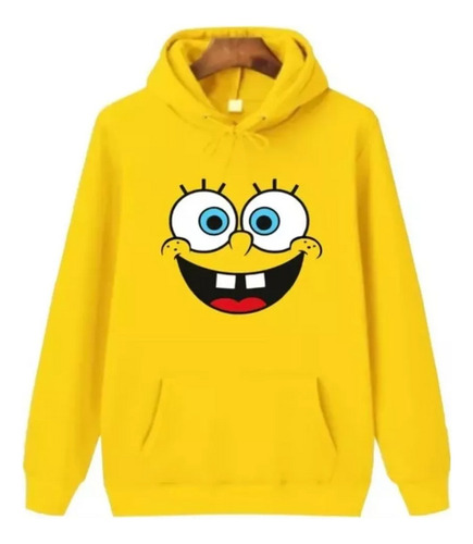 Buzo Canguro Bob Esponja - - Be02 Unisex