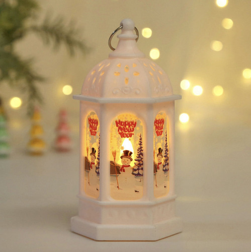 Linterna Led Navideña De 2 Piezas, Luz Para Fiesta De Navida