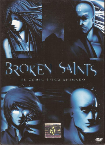 Broken Saints Dvd Original 4 Discos 24 Episodios Comic