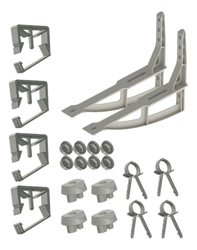 Suporte Split Plástico 7 A 12.000 Btus Arfix