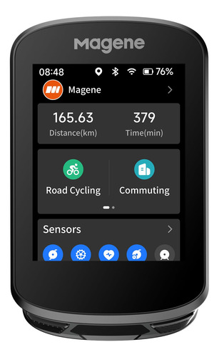 Magene C506 - Computadora Gps Para Bicicleta, Visualización