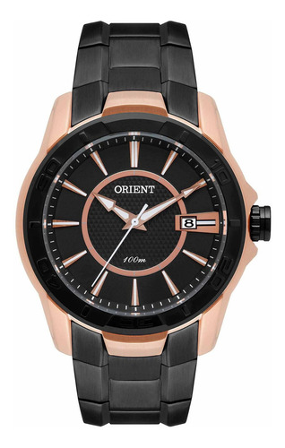 Relógio Orient Mtss1091 P1pk Sport Masculino Preto- Refinado Cor da correia Preto Cor do bisel Preto Cor do fundo Preto