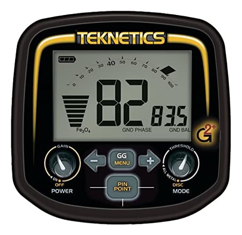 Teknetics G2+ Con 11in. Dd, Negro, Mediano