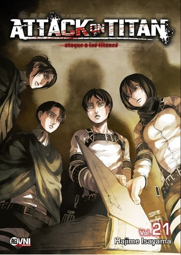 Attack On Titans  21 - Hajime Isayama, De Hajime Isayama. Editorial Ovni Press Manga En Español