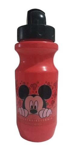 Garrafa De 580ml Com Bico Retratil De Sil Mickey Babygo