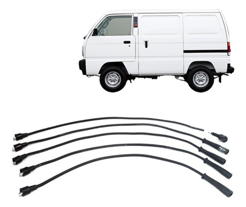 Cables De Bujia Para Suzuki Super Carry 1.0 8v F10a 1986/98