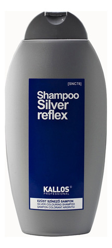  Kallos Shampoo Silver Reflex 350ml Para Cabellos Decolorados
