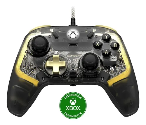 Gamesir Kaleid Flux Enhanced | Color Negro | Controlador Por Cable Con Efecto Hall, Xbox Series X/s Support