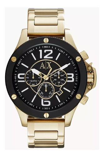 Reloj Armani Exchange Ax1511 Dorado