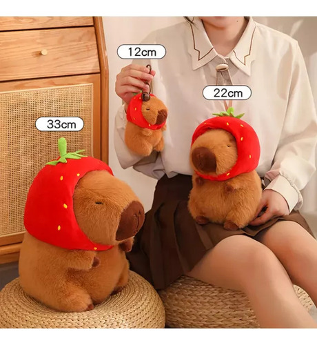 Lindo Juguete De Peluche De Capibara, 1 Pieza De Juguetes Pa