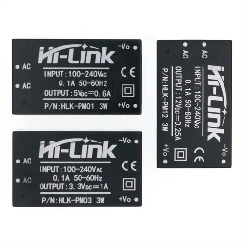 Fuente De Poder Entrega 3,3v/0.9a Desde 220vac Proyectos Diy