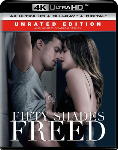4k Uhd + Blu-ray Fifty Shades Freed / 50 Sombras Liberadas