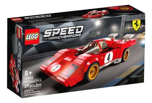 Lego Speed Champions Clássica 1970 Ferrari 512 M 76906