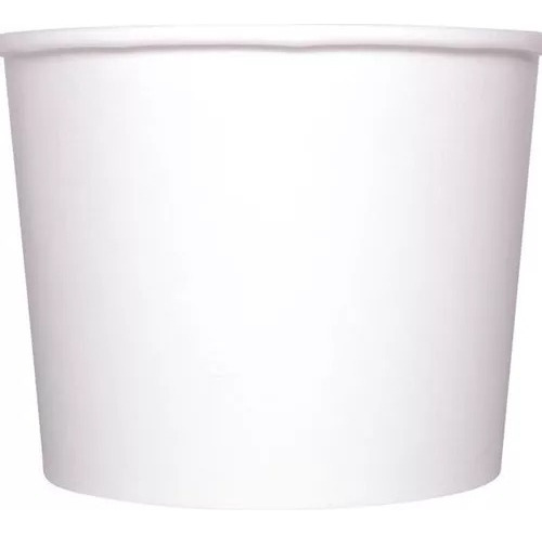 Contenedor De Papel Para Sopa O Helado De 16oz, 1000 Piezas