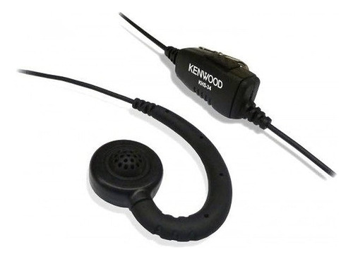 Kenwood Khs-34 C-ring Earbud Hanger Con Ptt Y Micrófono De C