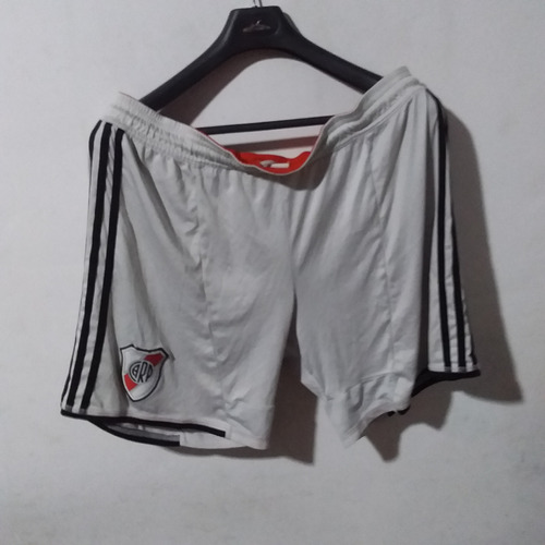 Short De River Plate Blanco adidas Original Talle L