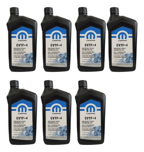 Aceite D Transmision Aut. Cvtf+4 (pack De 7 Botellas  Mopar)