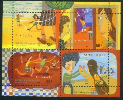 Argentina 2003(block 106) Juegos Infantiles Tradicionales