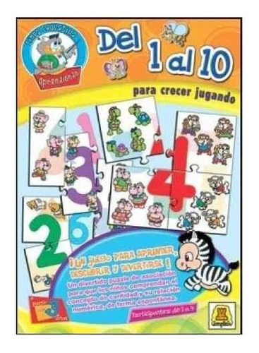 Del 1 Al 10 Implas Juego De Mesa Puzzle Contar Cod 334