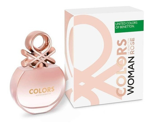 Perfume Benetton Colors Rose For Her Edt 80 Ml Mujer-100%ori