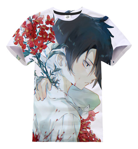 Camiseta Informal De Moda Anime The Promised Neverland 3d