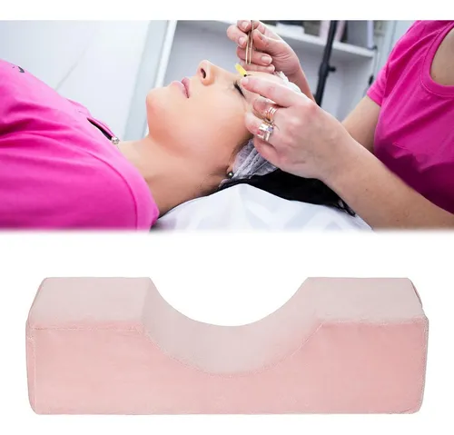 Almohada De Pestañas De Belleza De Maquillaje Rosa Oscuro
