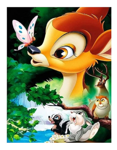 Kit De Pintura Diamantes Diamond Painting Disney Bambi 