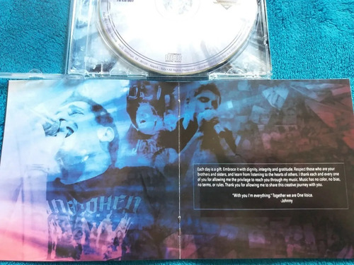Cd Johnny Gioeli - One Voice (2018) Axel Rudi Pell 1 Bonus (Usado)