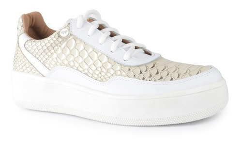 Imagen 2 de 8 de Zapatillas Sneakers Zapatos De Mujer De Cuero Jack - Ferraro