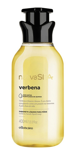 Nativa Spa - Verbena - Sabonete Líquido Para Mãos